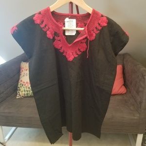 Mexican Embroidered Top